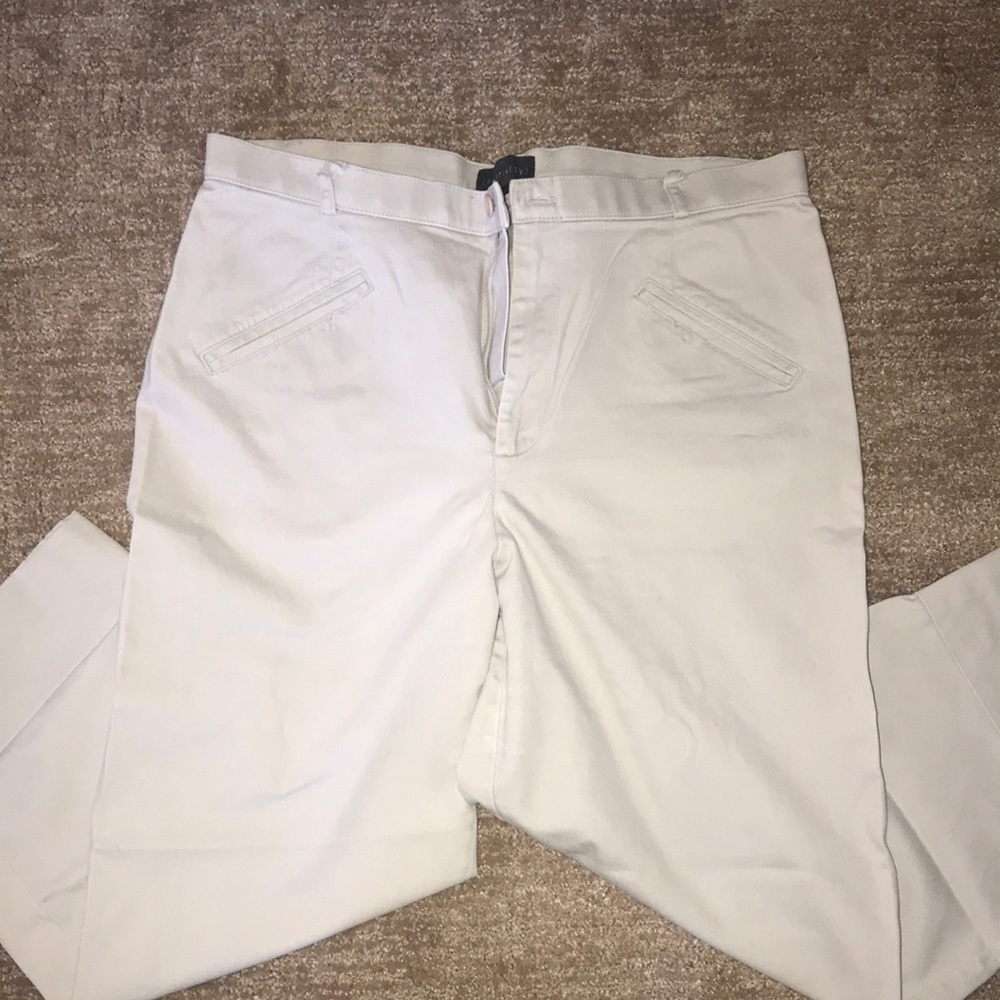 Gray Capri dress pants